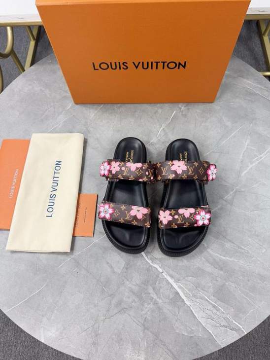 Picture of Louis Vuitton Slippers _SKULVsz35-45jyh07011178